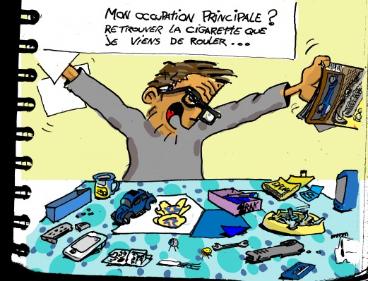 bazar,desordre,perte de mémoire