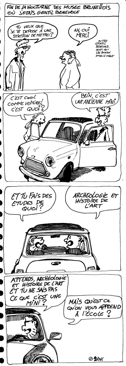 benevole,museum night fever,rover,mini