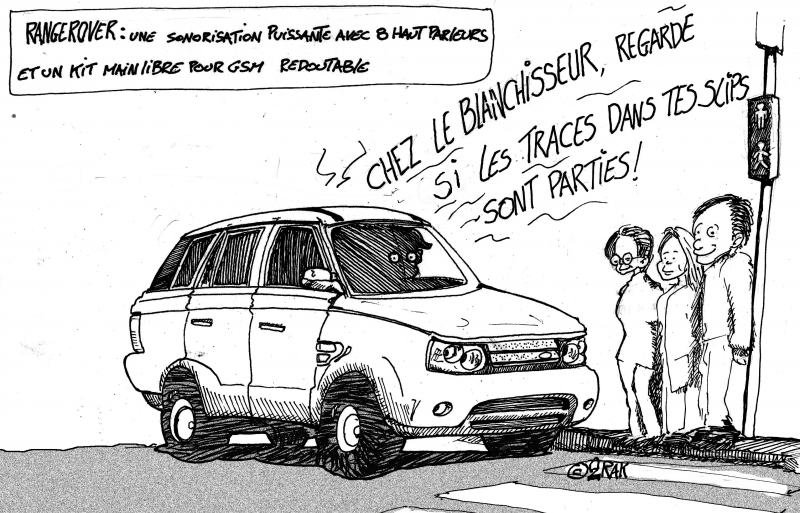 gag,range rover,kit main libre,attention